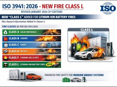 ISO 3941:2026 – tiêu chuẩn mới, cập nhật về phân loại đám cháy