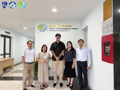 KHOA MÔI TRƯỜNG TIẾP ĐÓN NGHIÊN CỨU SINH ĐẠI HỌC KITAKYUSHU, NHẬT BẢN