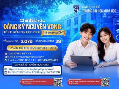 Thông báo đăng ký nguyện vọng xét tuyển đại học năm 2026