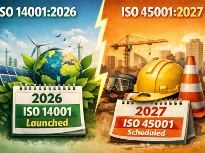 Chính thức phát hành ISO 14001:2026, dự kiến sẽ có ISO 45001:2027