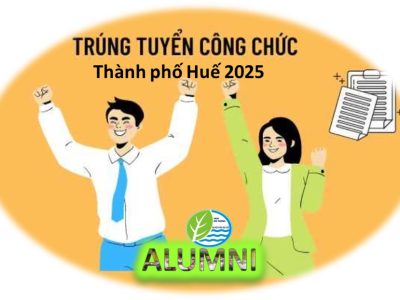 Nhiều cựu sinh viên Khoa Môi trường trúng tuyển kỳ thi công chức thành phố Huế năm 2025